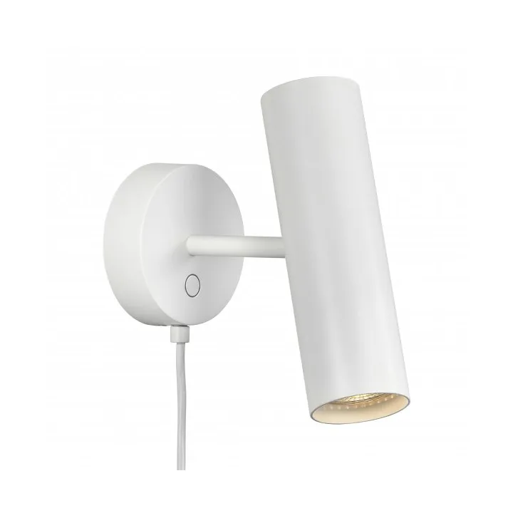 MIB vägglampa 20 cm, Vit Design For The People