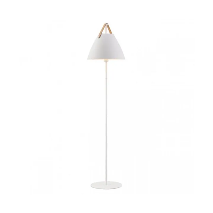Strap golvlampa 154 cm - Vit - Design For The People