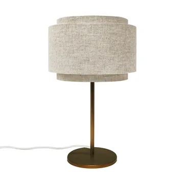Takai bordslampa - Beige, Ø21x37 cm - Design For The People