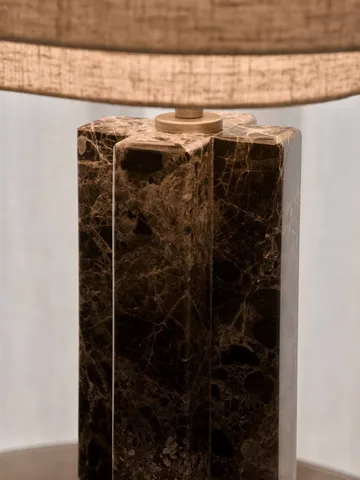 Takai marble bordslampa - Beige, Ø30x55 cm - Design For The People