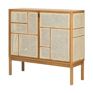 Air sideboard - Ek, 120x110 cm, med ben - Design House Stockholm