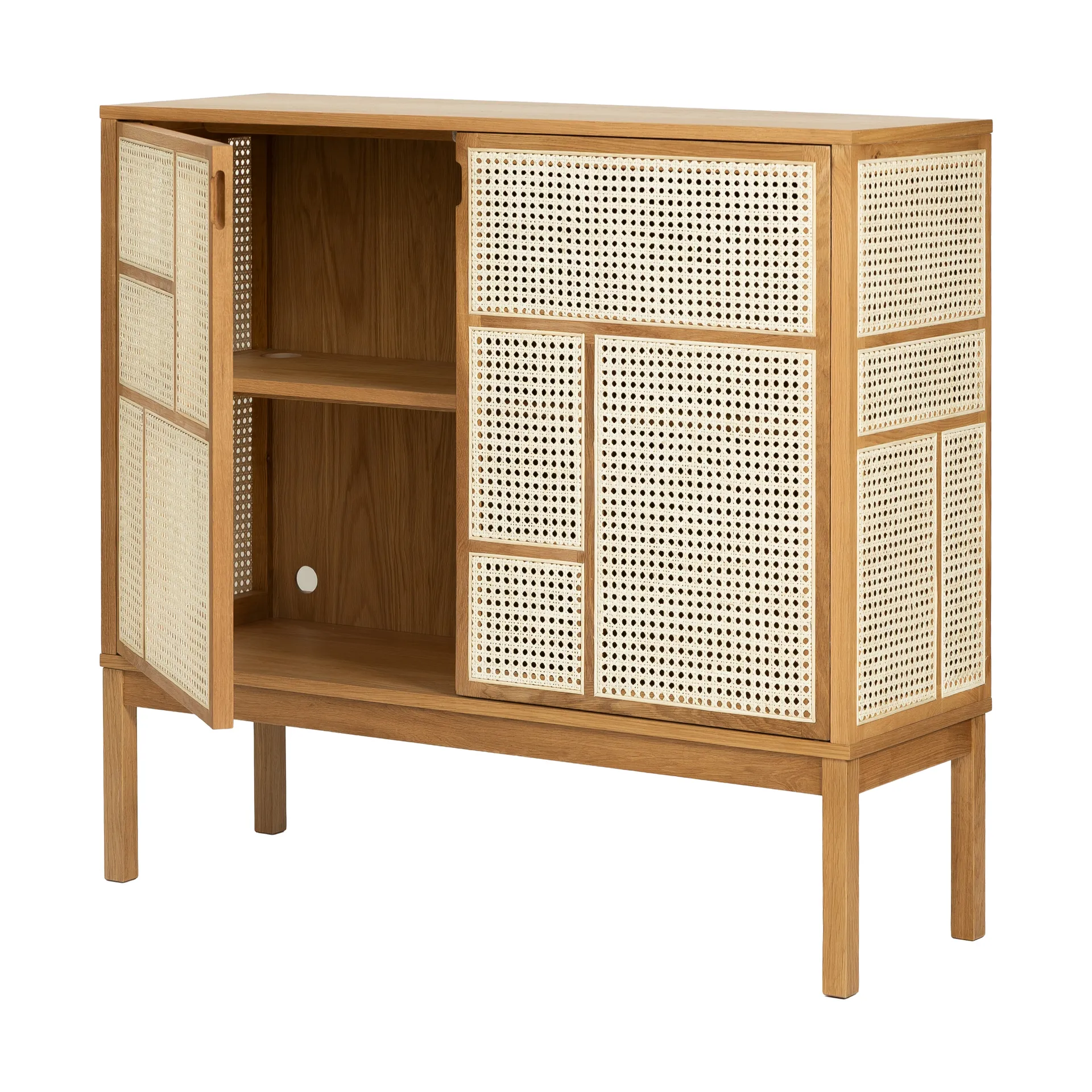 Air sideboard, Ek, 120x110 cm, med ben Design House Stockholm