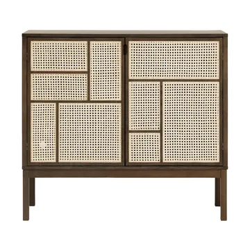 Air sideboard - Mörk ek, 120x110 cm, med ben - Design House Stockholm