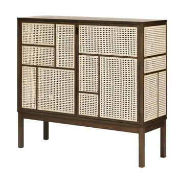 Air sideboard - Mörk ek, 120x110 cm, med ben - Design House Stockholm