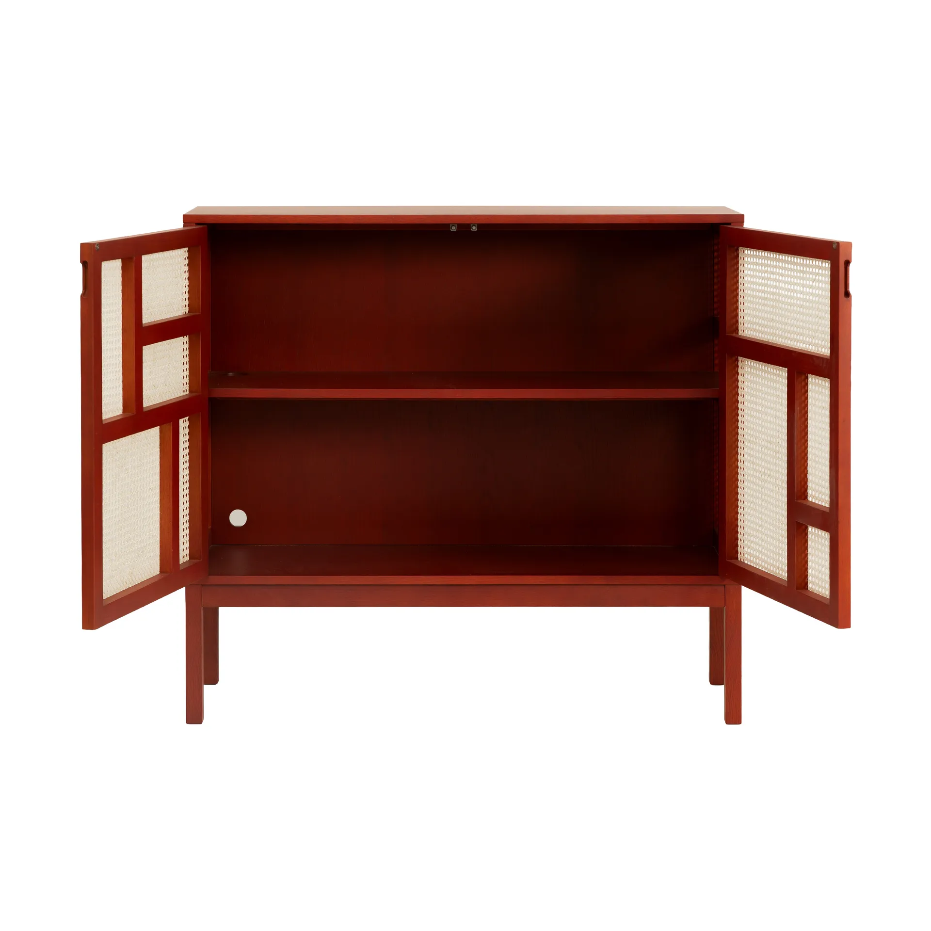 Air sideboard, Red, 120x110 cm, med ben Design House Stockholm