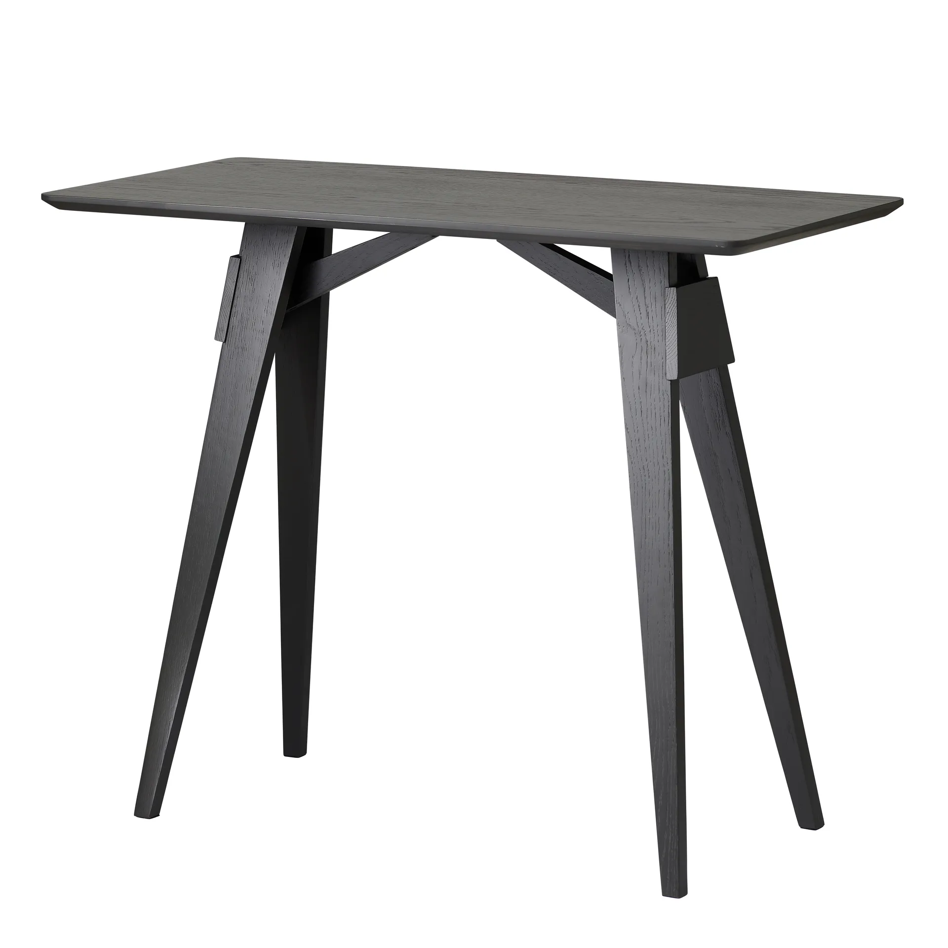 Arco sidobord L, svart Design House Stockholm