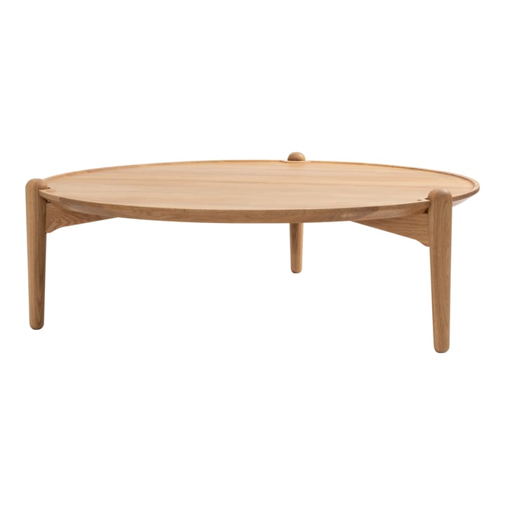 Aria soffbord Ø90 cm - Ek 30 cm - Design House Stockholm