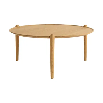 Aria soffbord - Ek, Ø90x42,5 cm - Design House Stockholm