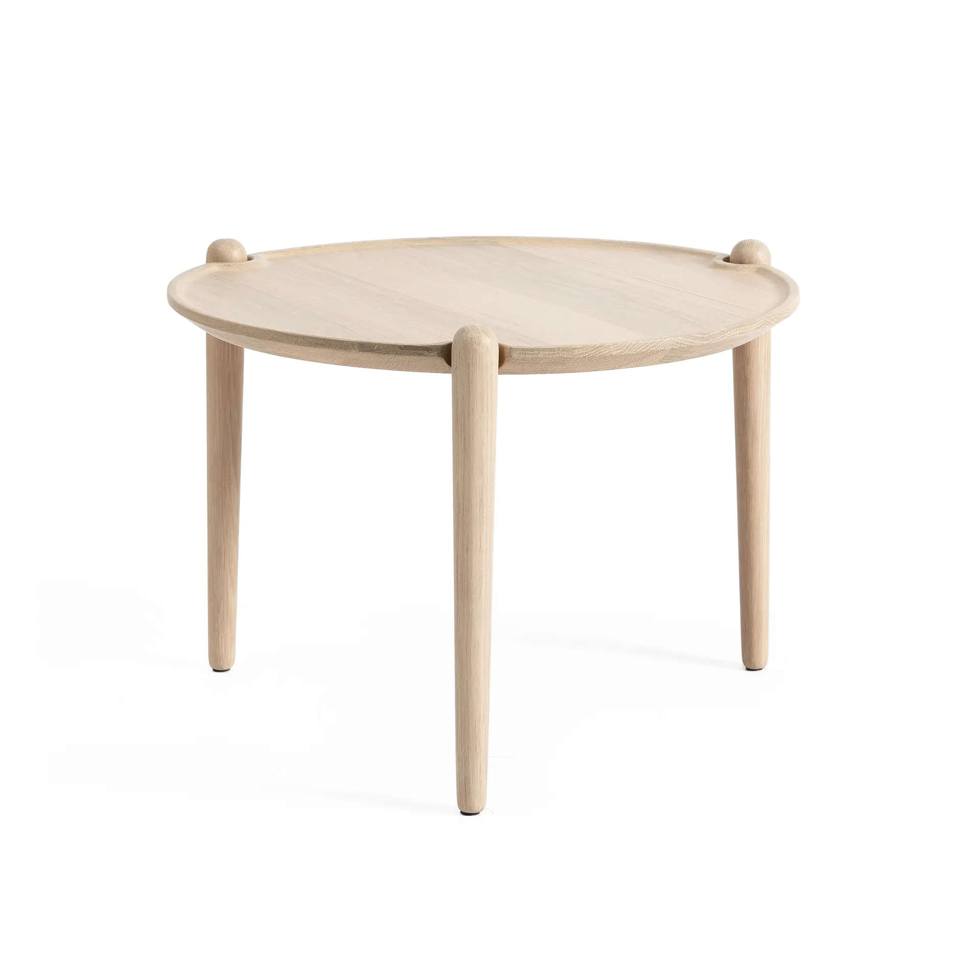 Aria soffbord, Light oak, Ø60x37 cm Design House Stockholm