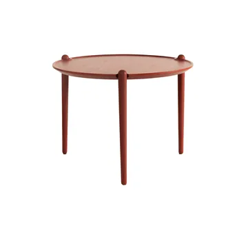 Aria soffbord - Red, Ø60x46 cm - Design House Stockholm