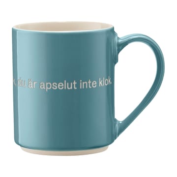 Astrid Lindgren mugg, du är inte klok… - Svensk text - Design House Stockholm