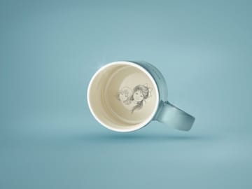 Astrid Lindgren mugg, du är inte klok… - Svensk text - Design House Stockholm