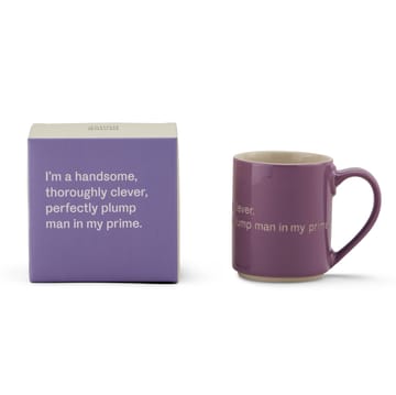 Astrid Lindgren mugg, jag är en vacker… - engelsk text - Design House Stockholm