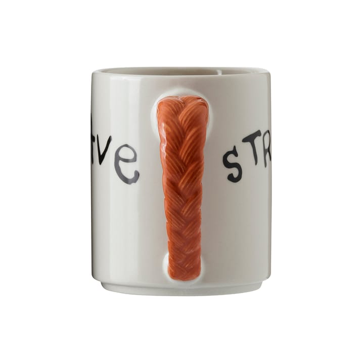 Astrid Lindgren Pippi jubileumsmugg 35 cl, Strong Kind Brave Design House Stockholm