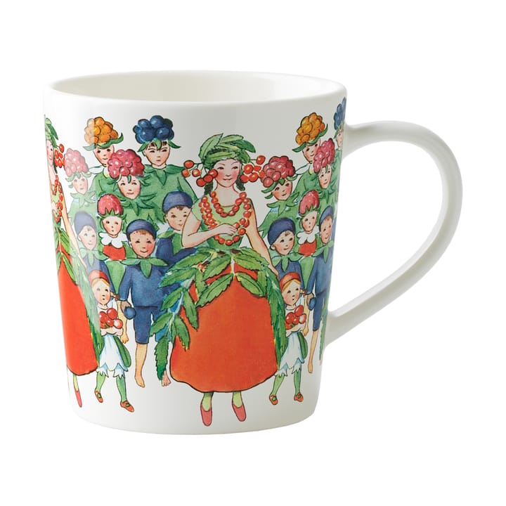 August mugg med handtag 40 cl - White - Design House Stockholm