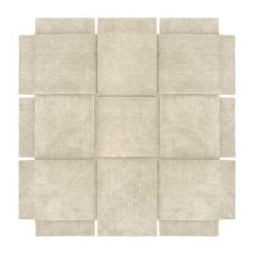 Basket matta beige - 180x180 cm - Design House Stockholm