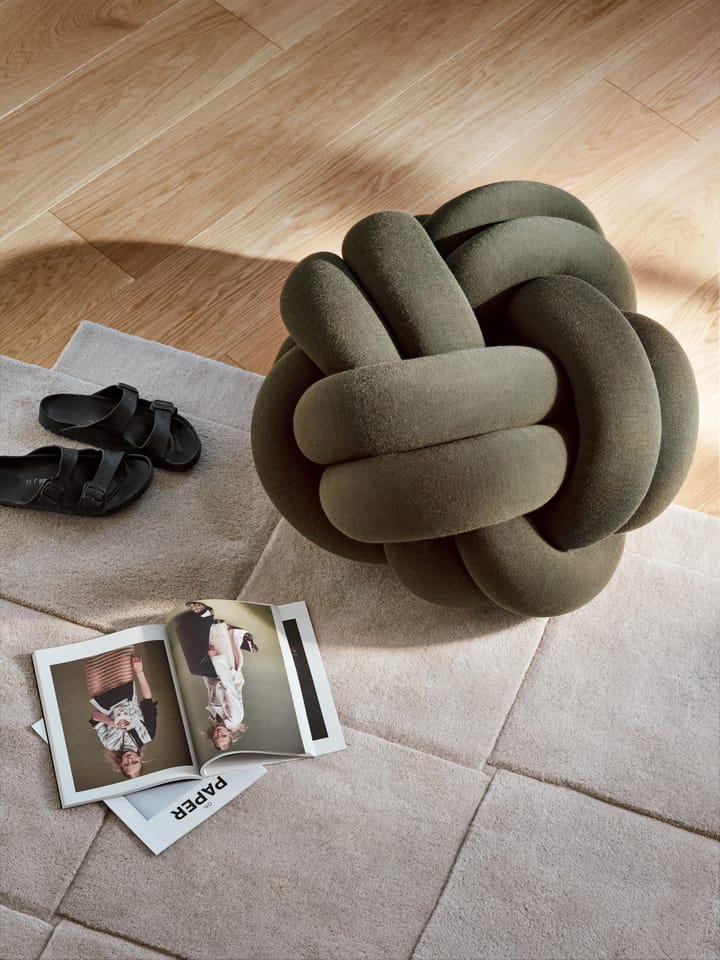 Basket matta beige, 245x245 cm Design House Stockholm