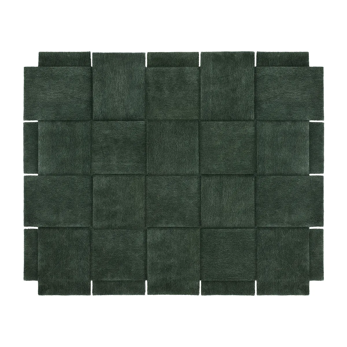 Design House Stockholm Basket matta, grön 245x300 cm