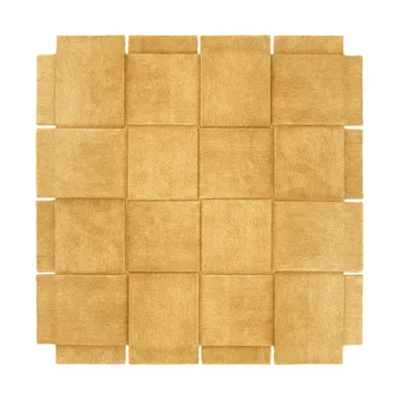 Basket matta yellow ochre - 245x245 cm - Design House Stockholm
