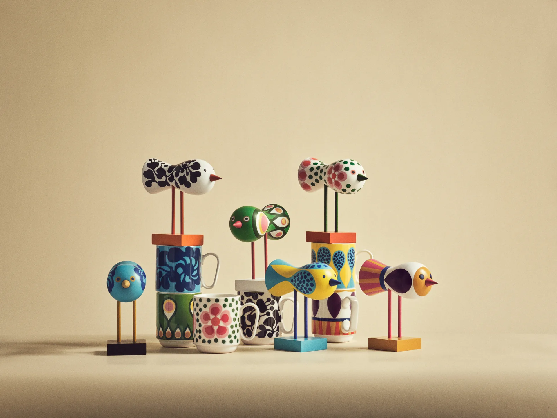 Birds 1967 mugg 35 cl, No. 3 Design House Stockholm