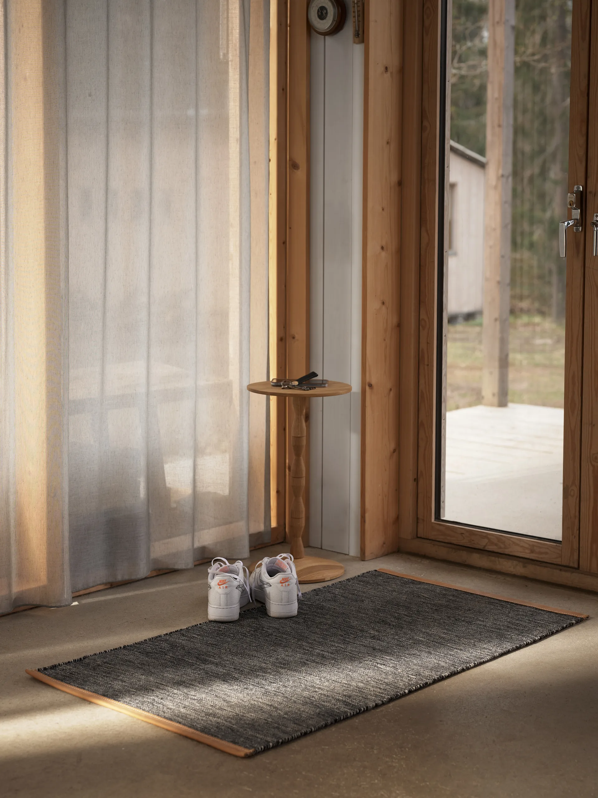 Björk matta mörkgrå, 70 x 130 cm Design House Stockholm