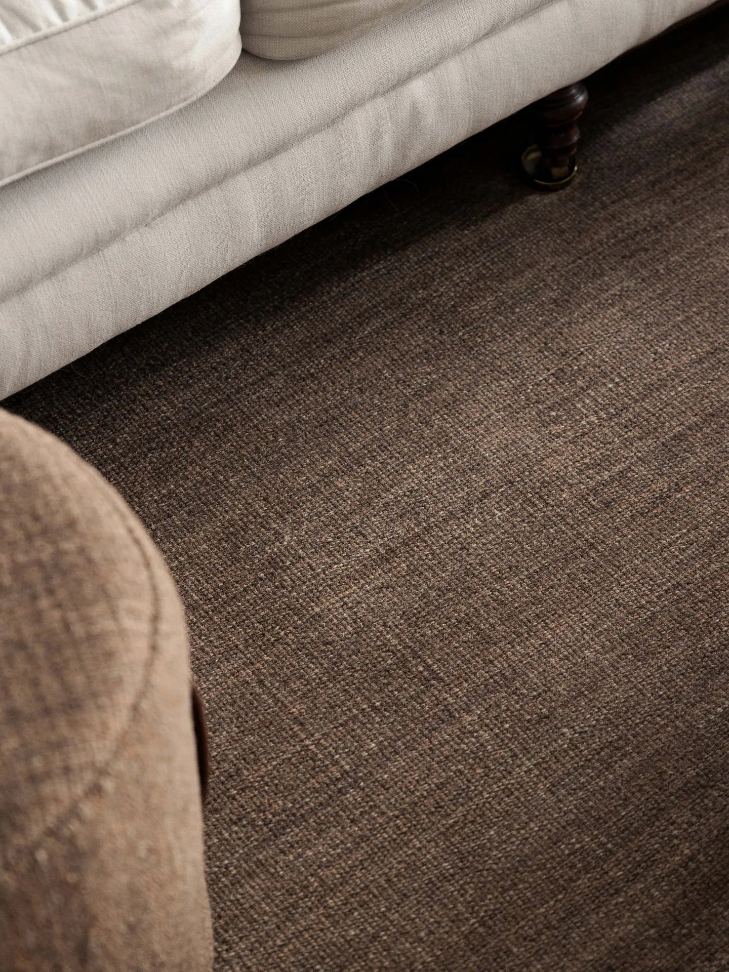 Björk matta stor brun, 170x240 cm Design House Stockholm