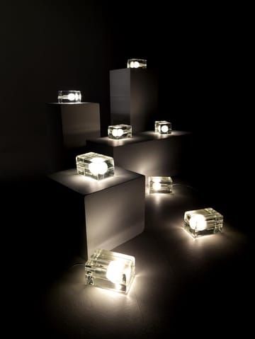 Block Lamp bordslampa - vit sladd - Design House Stockholm