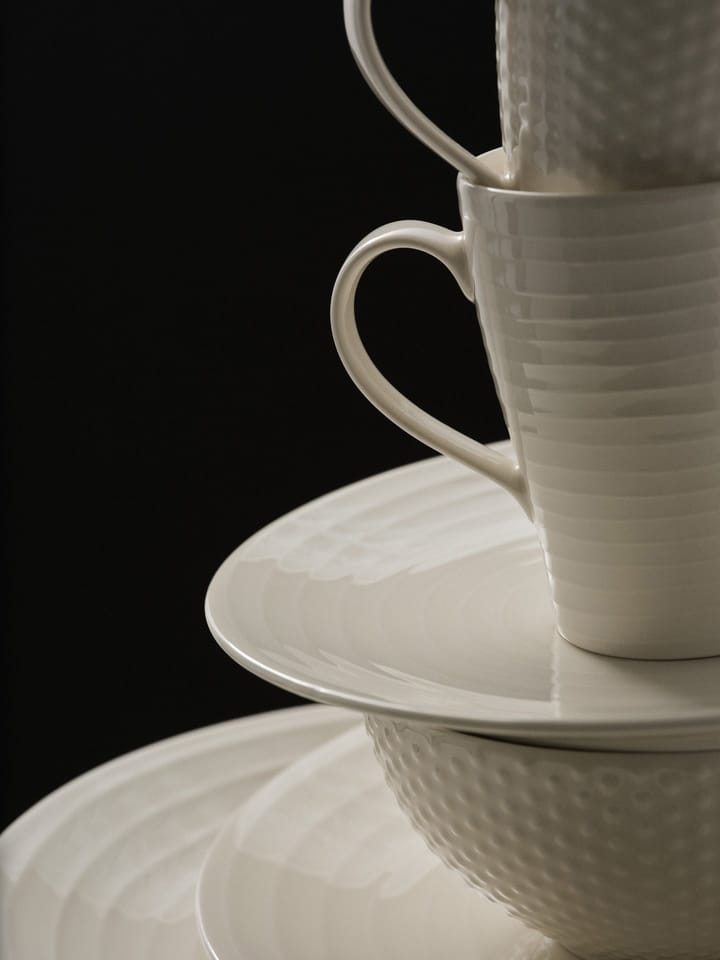 Blond mugg, stripe vit Design House Stockholm