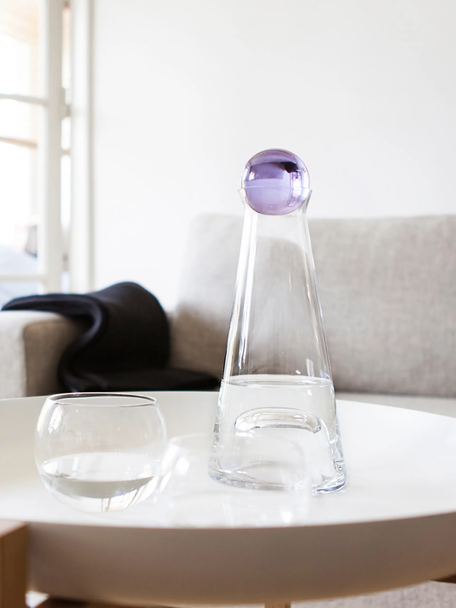 Fia karaff, ametist Design House Stockholm