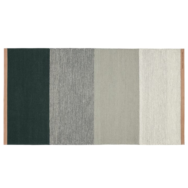 Fields matta 70x130 cm - Grön-grå - Design House Stockholm