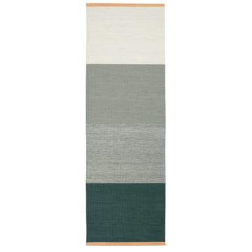 Fields matta 80x250 cm - Grön-grå - Design House Stockholm