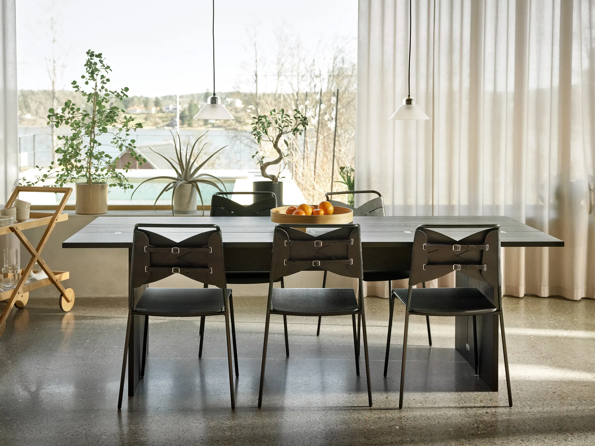 Flip bord, Svart 230 cm Design House Stockholm