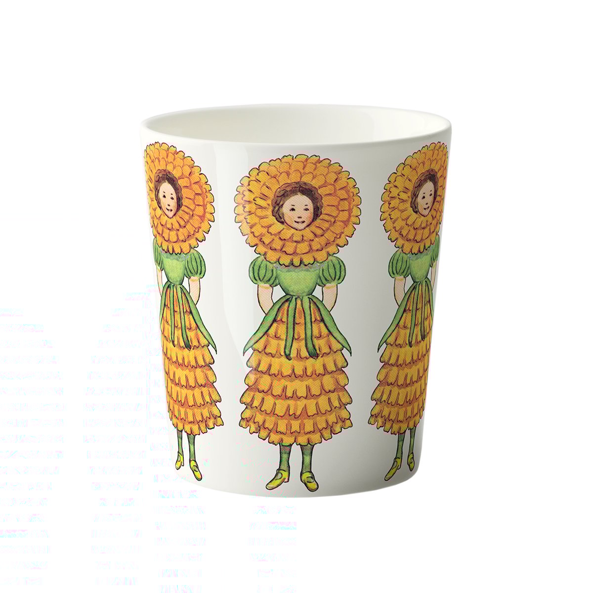 Design House Stockholm Fru Ringblomma mugg 28 cl | Skandinavisk Design | Kaffekoppar | Gul