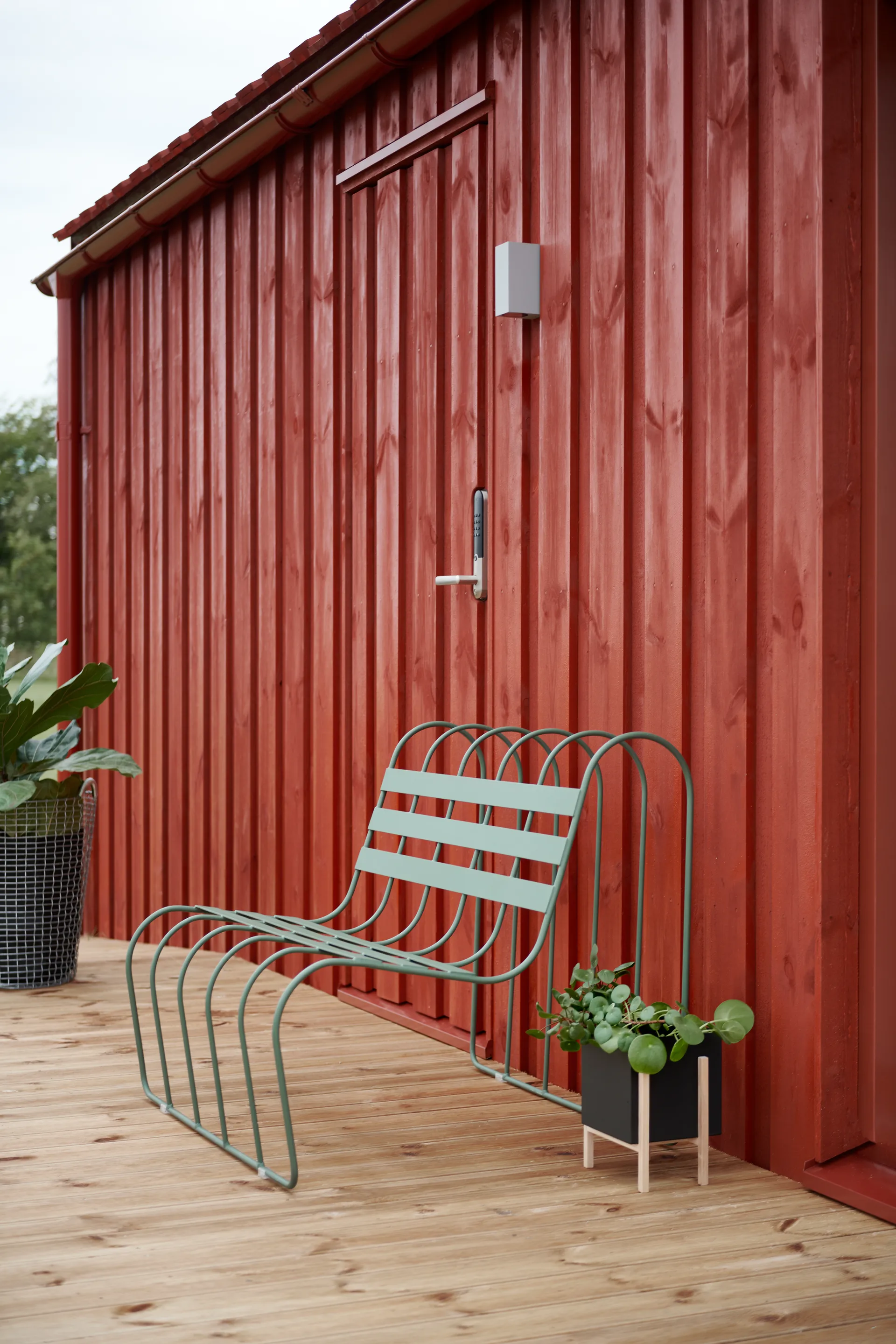Gardener's soffa, Grön Design House Stockholm