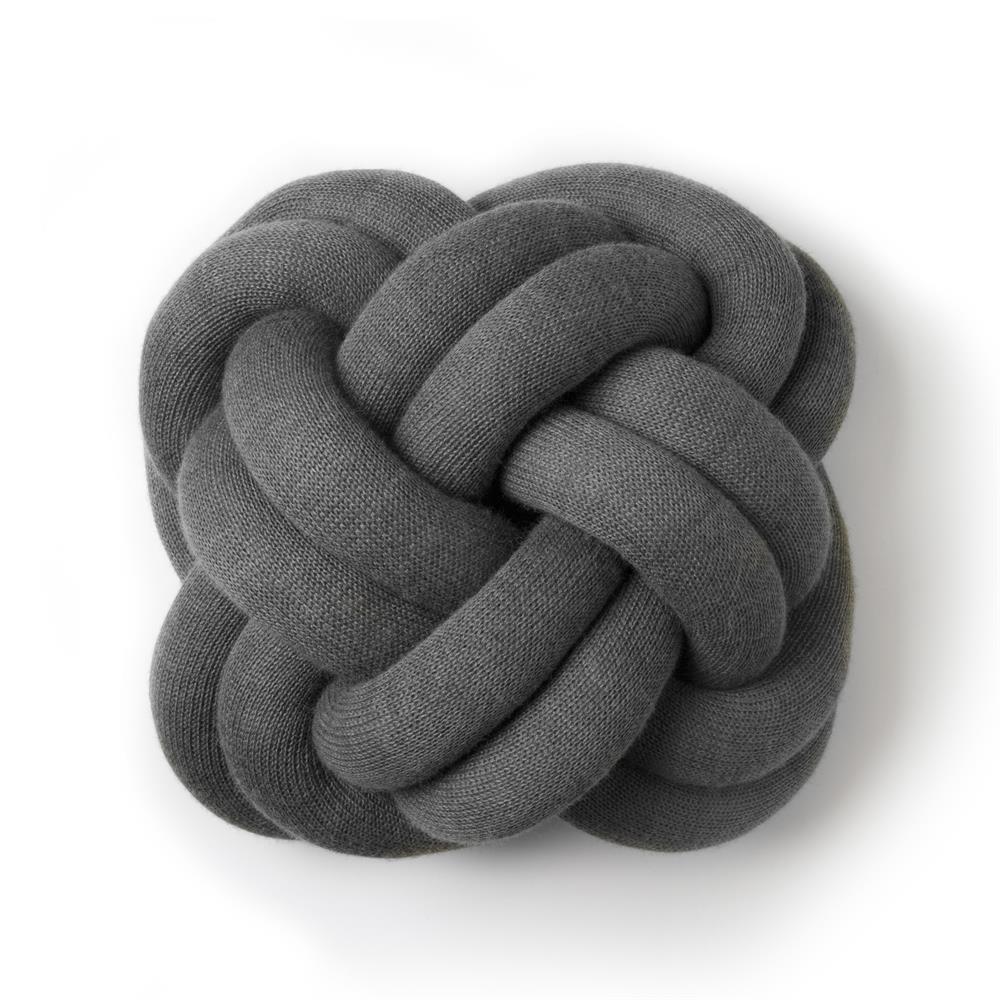 Design House Stockholm Knot kudde grå