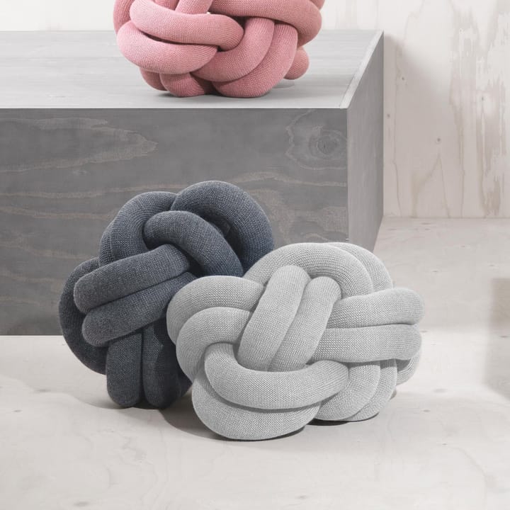 Knot kudde, ljusgrå Design House Stockholm