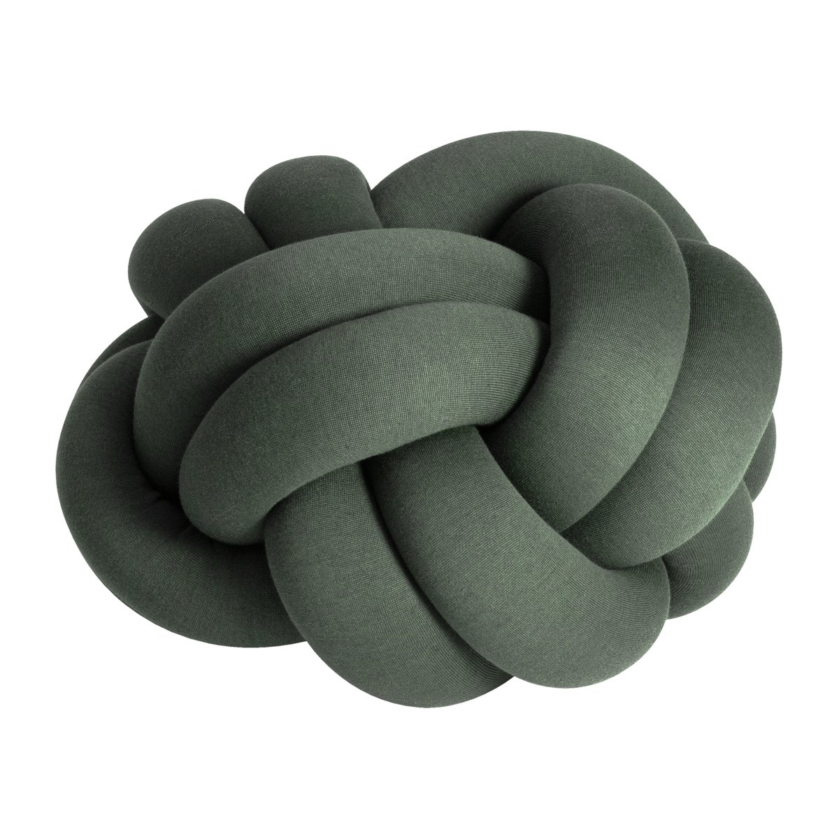 Design House Stockholm Knot kudde XL Forest Green | Skandinavisk Design | Sittpuffar | Grön
