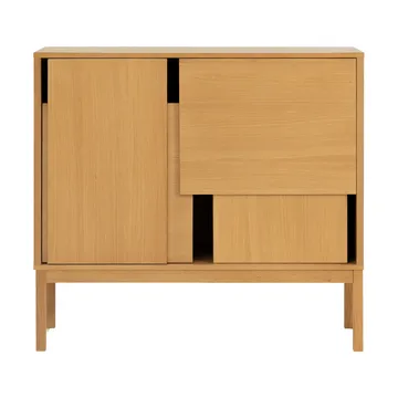 Layer sideboard - Ek, 120x110, med ben - Design House Stockholm