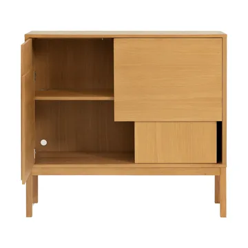 Layer sideboard - Ek, 120x110, med ben - Design House Stockholm