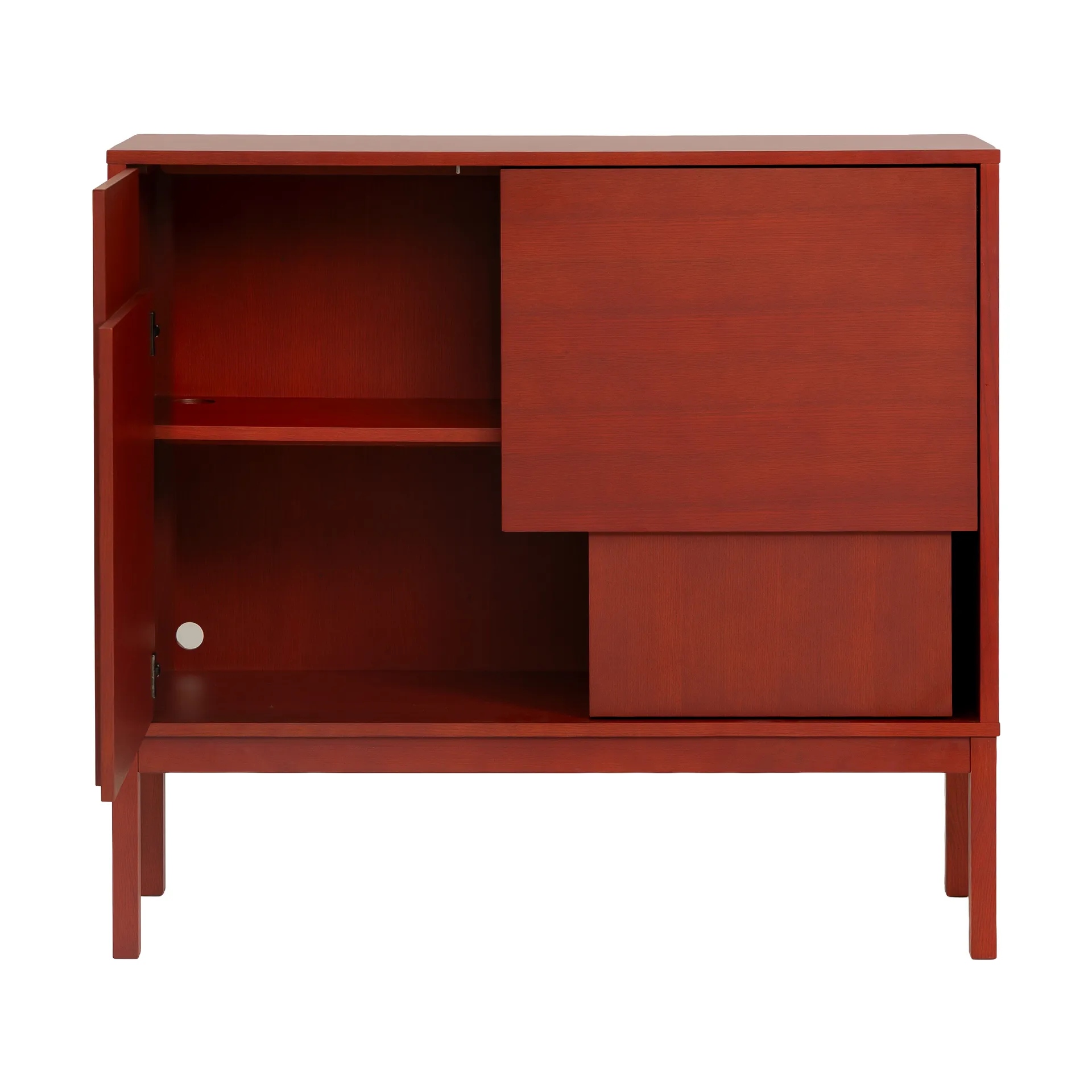 Layer sideboard, Red, 120x110, med ben Design House Stockholm