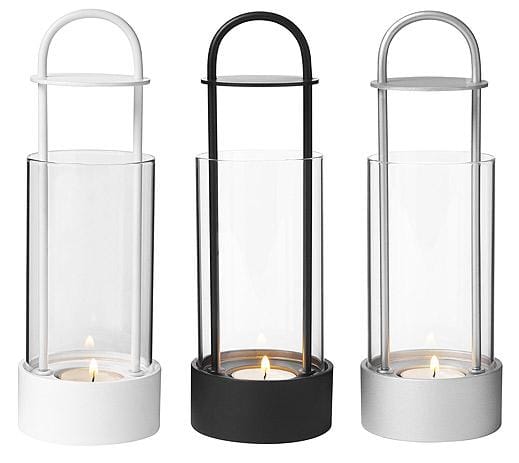 Lotus hurricane lantern - svart - Design House Stockholm