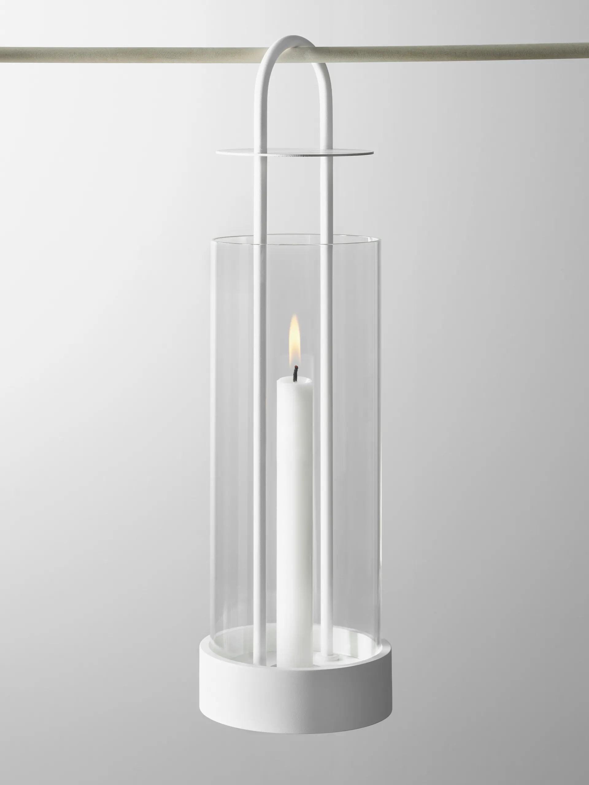 Lotus hurricane lantern, vit Design House Stockholm