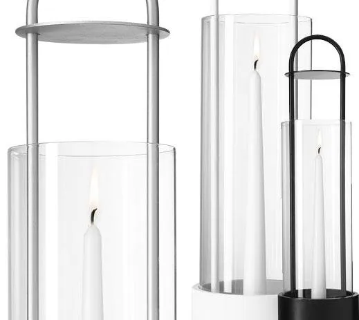 Lotus hurricane lantern, vit Design House Stockholm