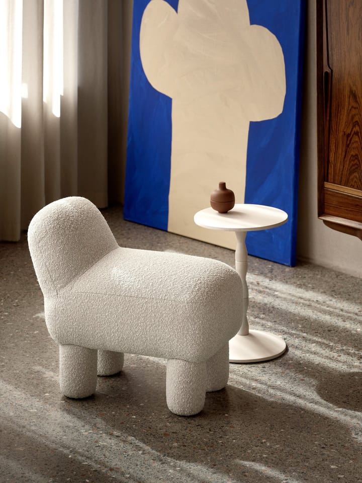 Lulu sittpuff 36x65 cm, Cream Design House Stockholm