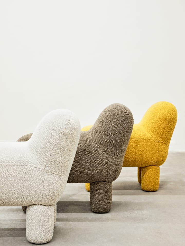 Lulu sittpuff 36x65 cm, Yellow Design House Stockholm