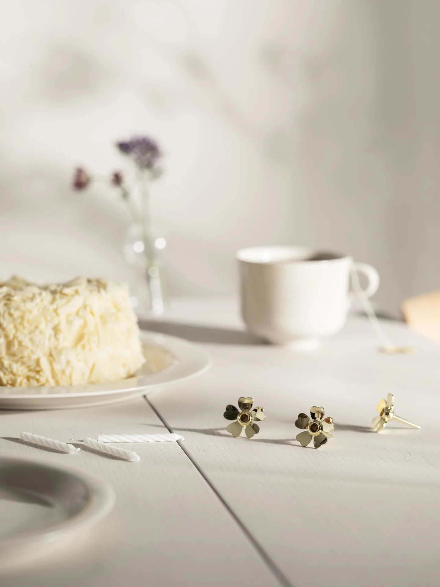 Me to You ljushållare 3-pack, Guld Design House Stockholm