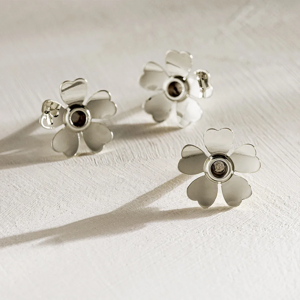 Me to You ljushållare 3-pack, Nickel Design House Stockholm