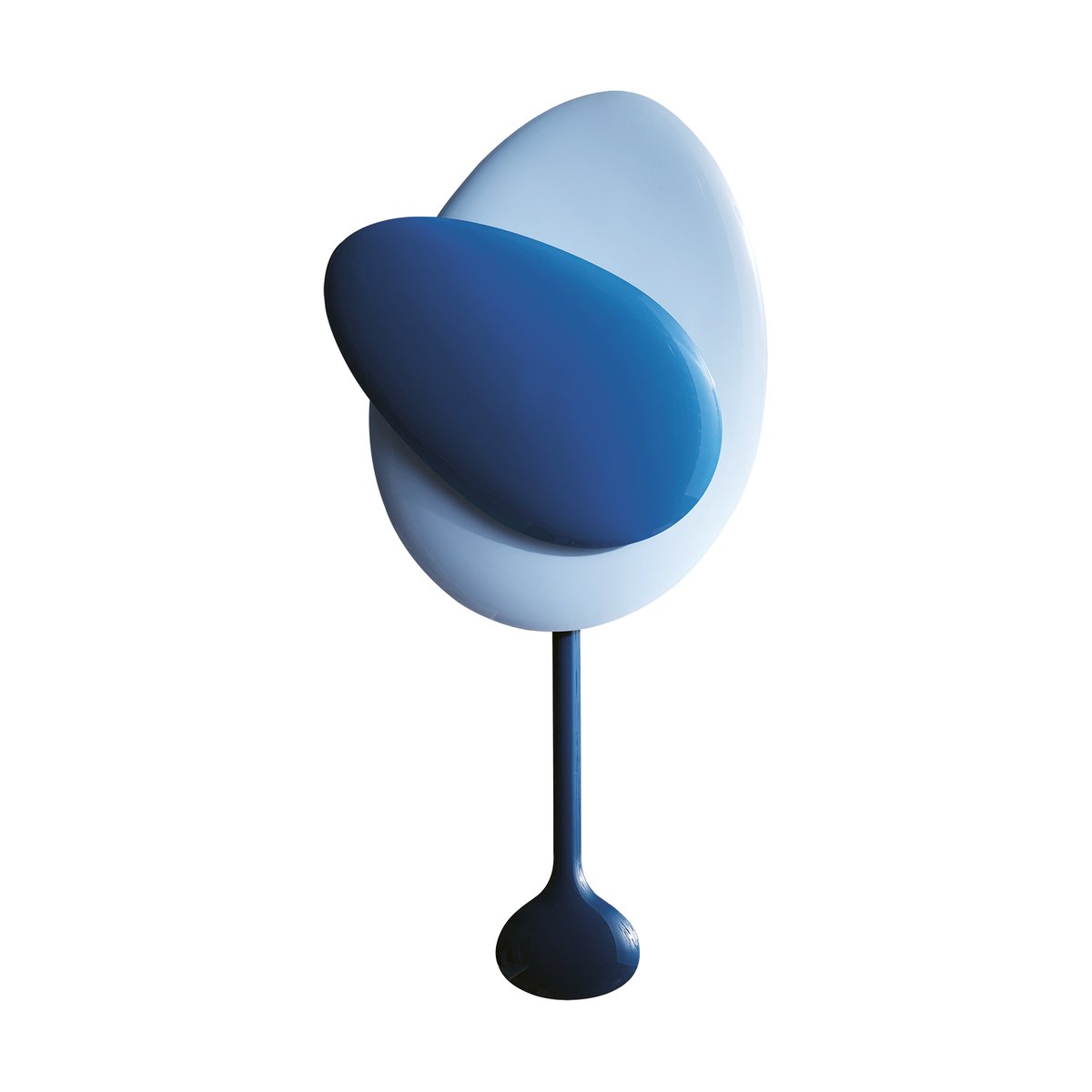 Design House Stockholm Mellow Clock väggklocka Blue