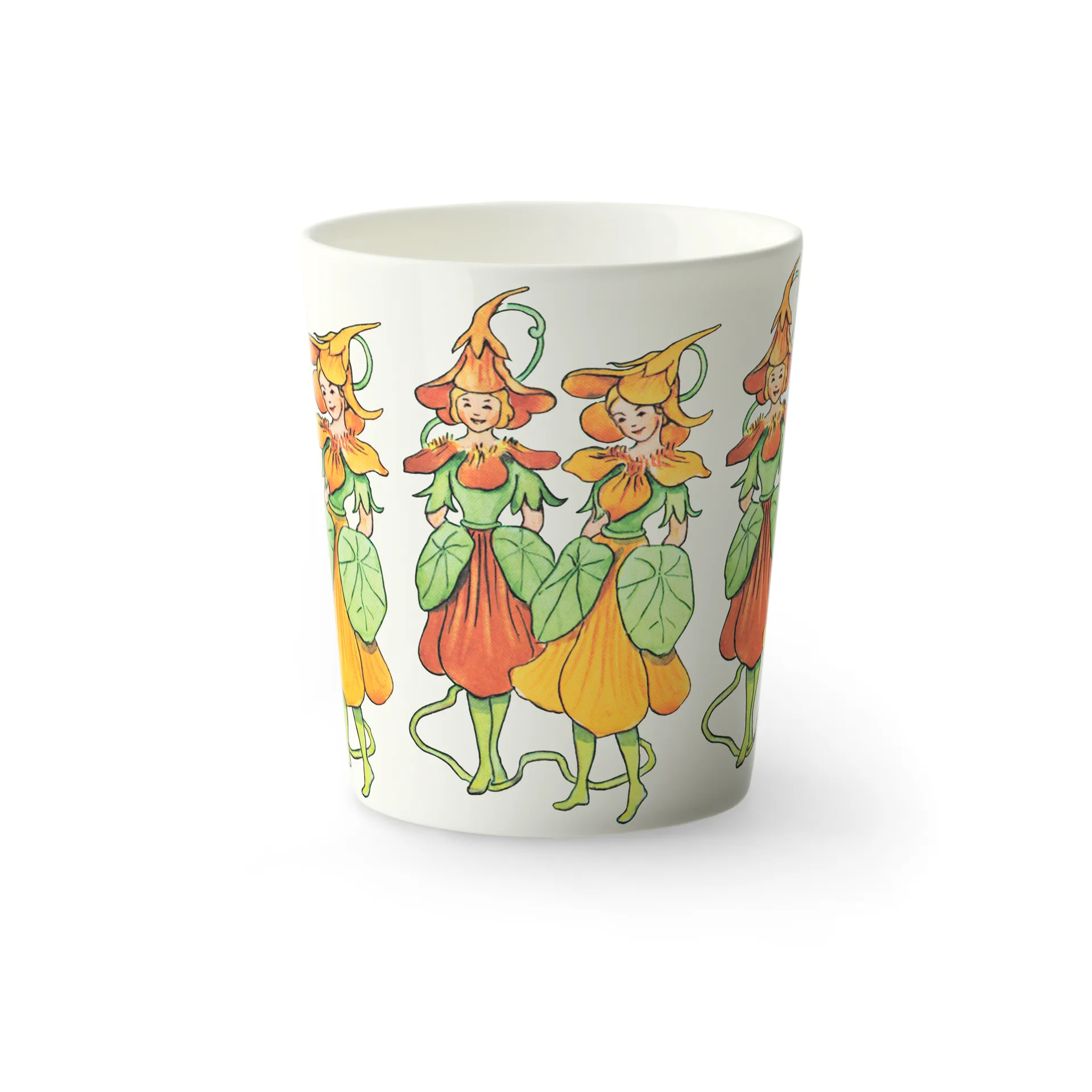Nasturtium mugg 28 cl, White Design House Stockholm