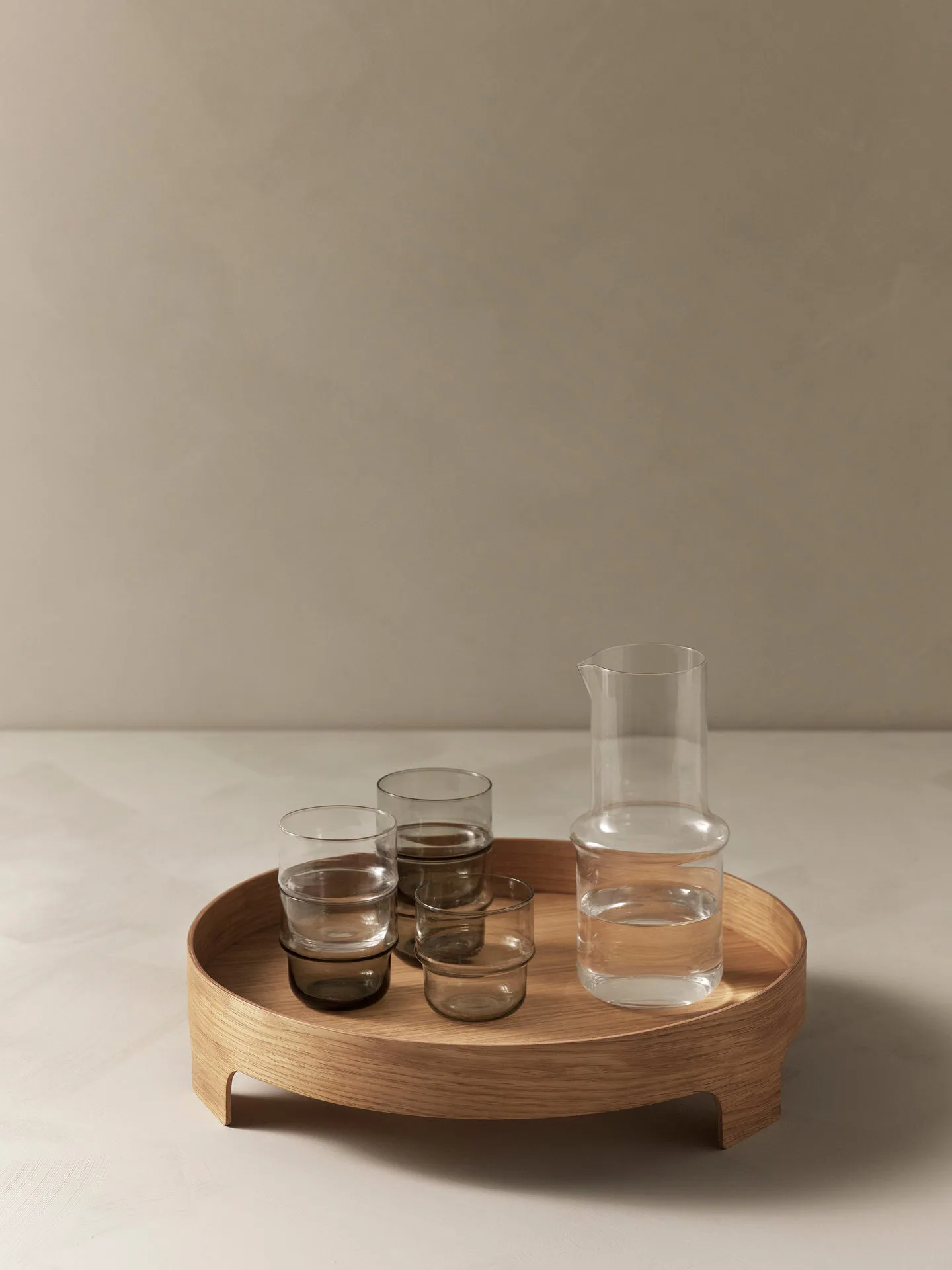NM& Unda glas 2-pack, grå Design House Stockholm